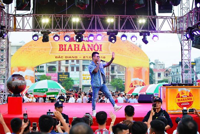 Ngày hội Bia Hà Nội tại Bắc Giang 2018